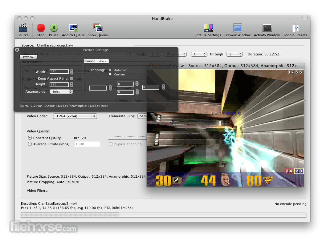 version of handbrake for mac 10.6